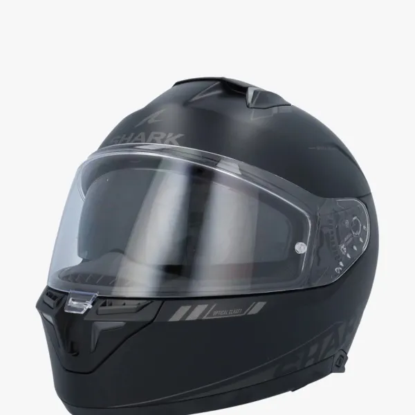 Shark Skwal I3 Blank SP Mat Black/Anthracite/Black KAK> Integraalhelmen|Helmen Met Zonnevizier
