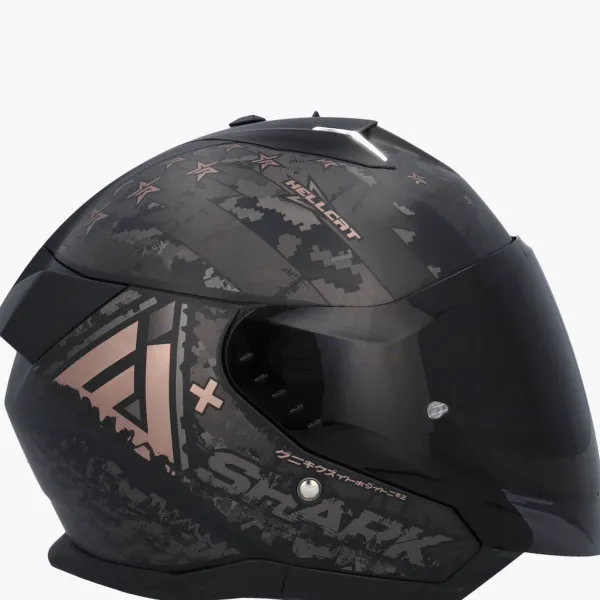 Shark Skwal I3 Jet Hellcat Mat KUA> Jethelmen|Bluetooth Helmen
