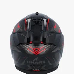 Shark Skwal I3 Linik Black/Anthracite/Red KAR> Integraalhelmen|Helmen Met Zonnevizier