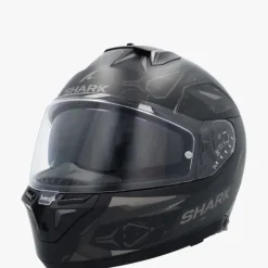 Shark Skwal I3 Linik Mat Black/Anthracite/Anthracite KAA> Integraalhelmen|Helmen Met Zonnevizier