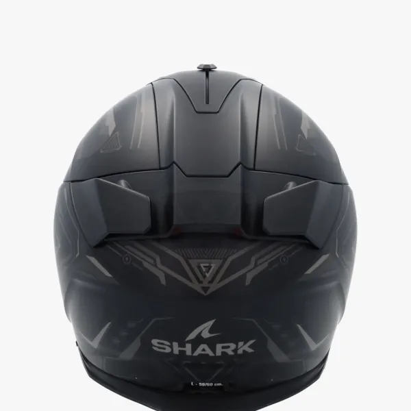 Shark Skwal I3 Linik Mat Black/Anthracite/Anthracite KAA> Integraalhelmen|Helmen Met Zonnevizier