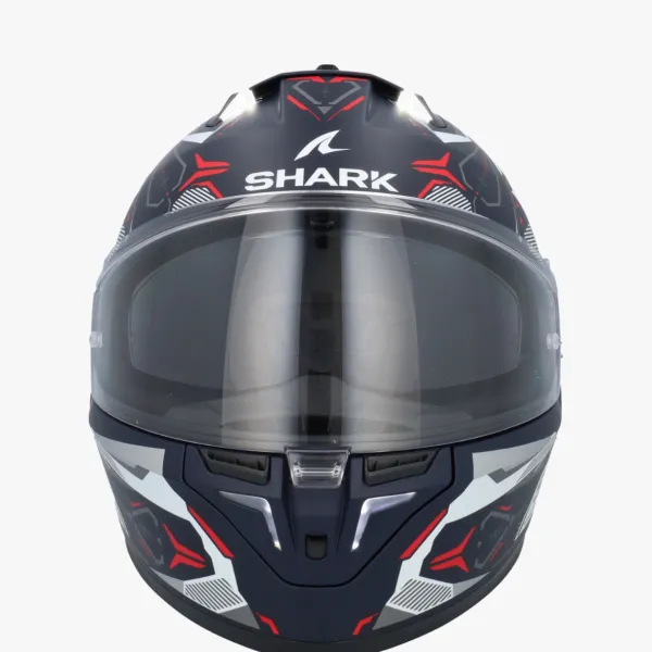 Shark Skwal I3 Linik Mat Blue/White/Red BWR> Integraalhelmen|Helmen Met Zonnevizier