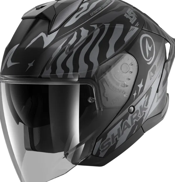 Shark Skwal JET CUP Speed-Fancy Mat KAS> Jethelmen|Bluetooth Helmen