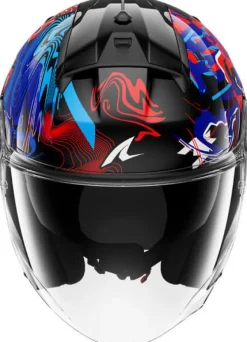 Shark Skwal Jet Pranz KBR> Jethelmen|Bluetooth Helmen