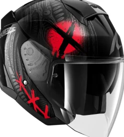 Shark Skwal JET Shiever KAR> Jethelmen|Bluetooth Helmen