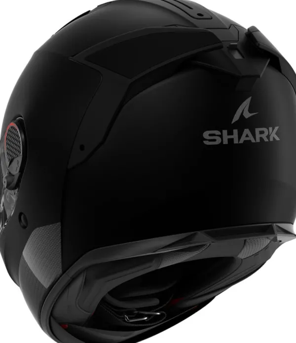 Shark Spartan GT Pro Blank Mat Black Mat KMA> Integraalhelmen|Helmen Met Zonnevizier