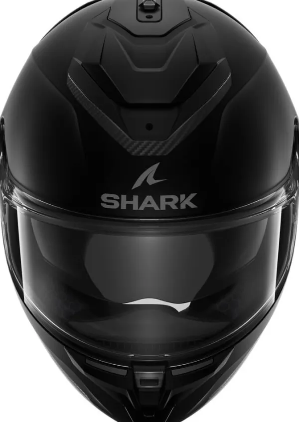 Shark Spartan GT Pro Blank Mat Black Mat KMA> Integraalhelmen|Helmen Met Zonnevizier