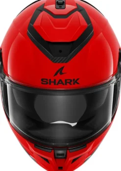 Shark Spartan GT Pro Blank Red RED> Integraalhelmen|Helmen Met Zonnevizier