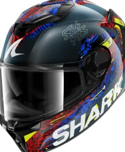 Shark Spartan GT PRO Carbon Speed-Vib DBR> Integraalhelmen|Bluetooth Helmen