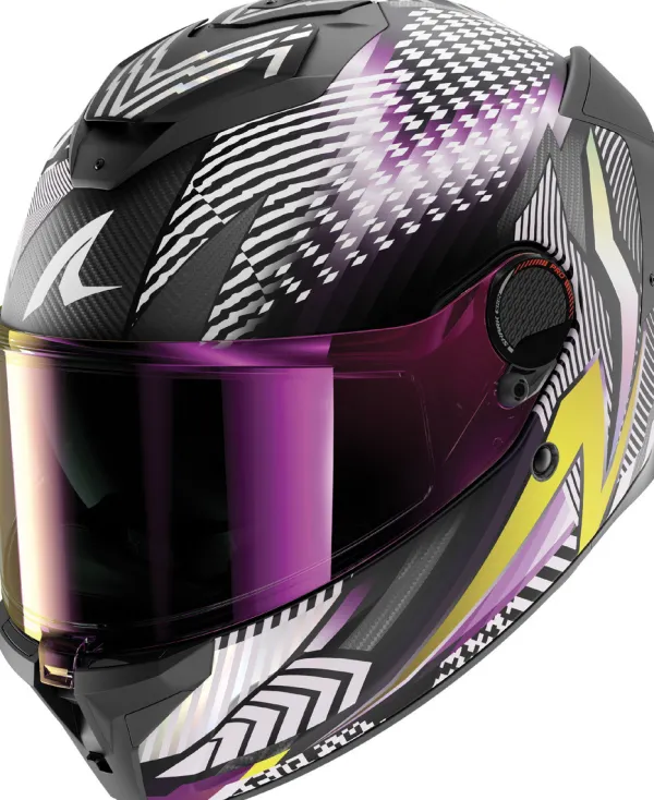 Shark Spartan GT PRO Carbon Sthyr Mat DVU> Integraalhelmen|Bluetooth Helmen
