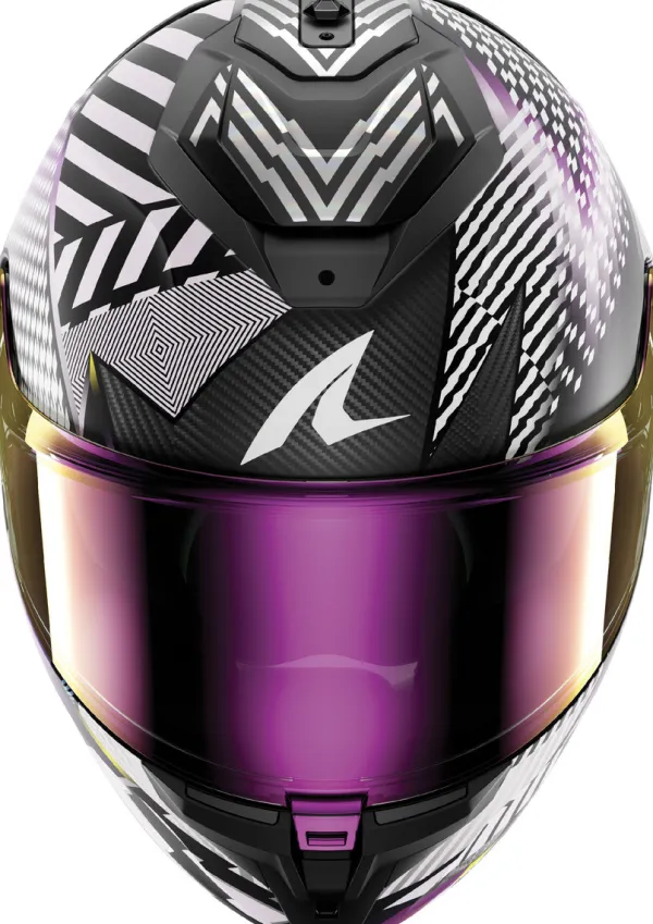 Shark Spartan GT PRO Carbon Sthyr Mat DVU> Integraalhelmen|Bluetooth Helmen