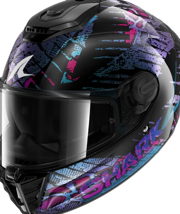 Shark Spartan RS Reptaia KBX> Integraalhelmen|Bluetooth Helmen