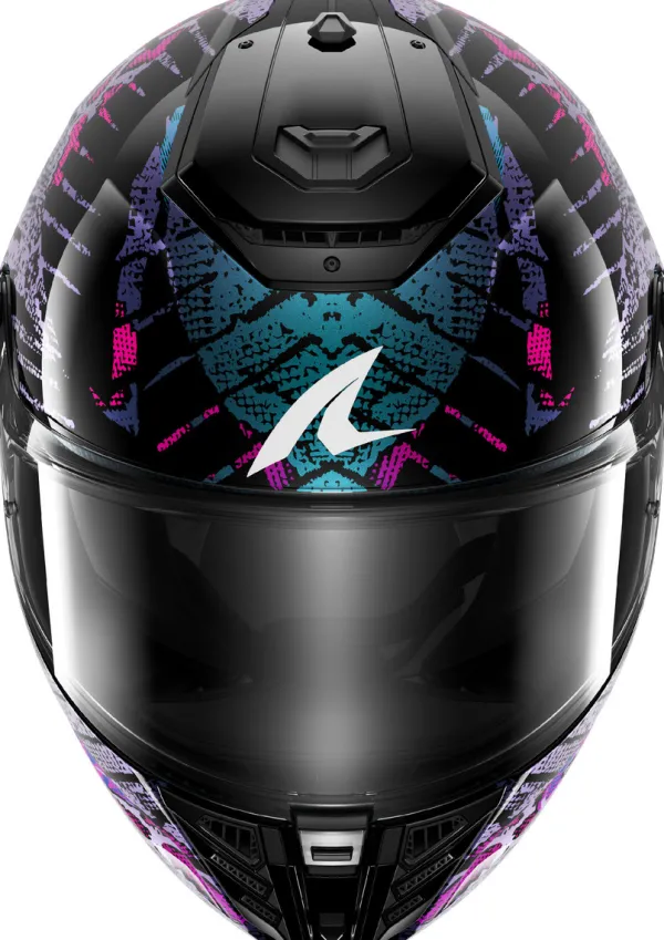 Shark Spartan RS Reptaia KBX> Integraalhelmen|Bluetooth Helmen