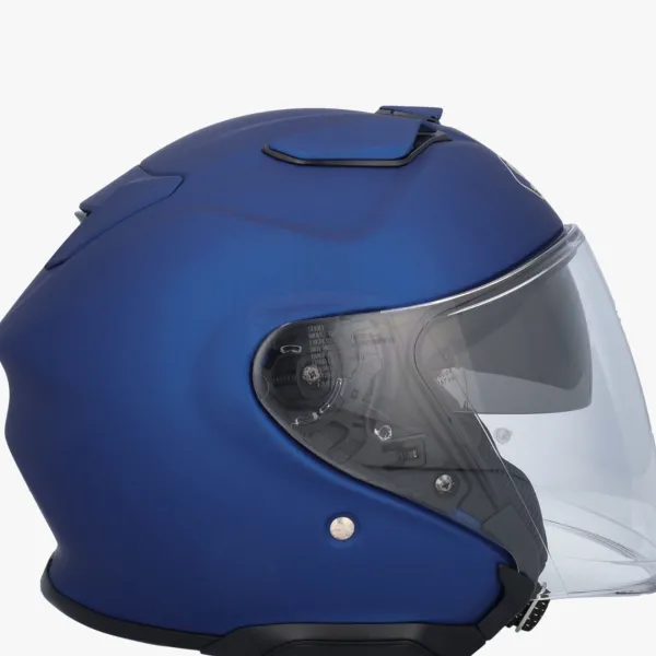 Shoei J-Cruise 3 Matt Blue Metalic> Helmen Met Zonnevizier|Bluetooth Helmen