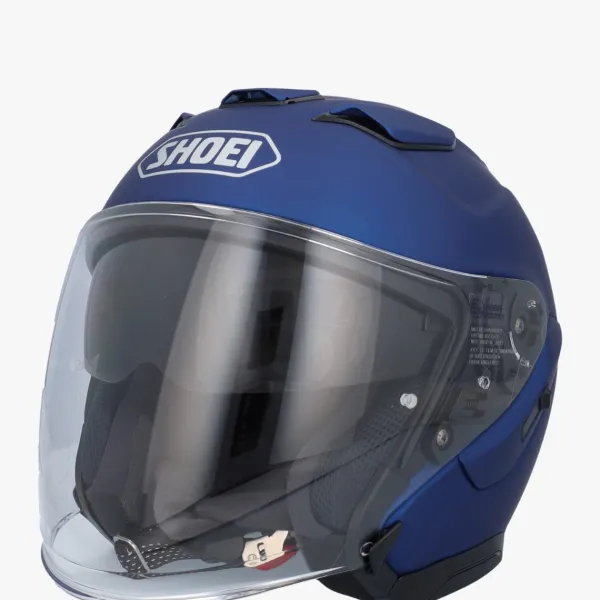 Shoei J-Cruise 3 Matt Blue Metalic> Helmen Met Zonnevizier|Bluetooth Helmen