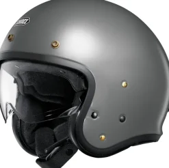 Shoei J.O2 Basalt Grey> Retro Helmen|Helmen Met Zonnevizier