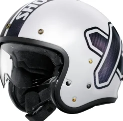 Shoei J.O2 Crosslogo TC-6> Retro Helmen|Helmen Met Zonnevizier