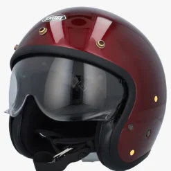Shoei J.O2 Garnet Metallic> Retro Helmen|Helmen Met Zonnevizier