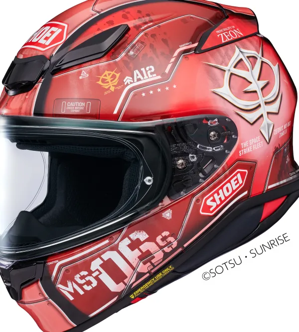 Shoei NXR 2 Ms-06S Char'S Zaku Ii TC-1> Integraalhelmen|Bluetooth Helmen