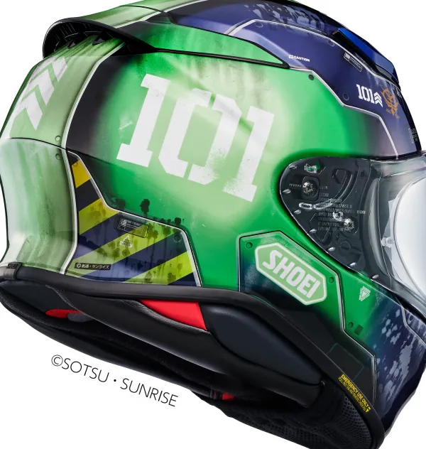 Shoei NXR 2 Ms-05 Zaku I TC-11> Integraalhelmen|Bluetooth Helmen