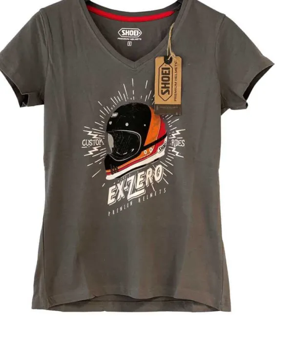 Shoei T-Shirt EX-ZERO EQUATION TC-10 - WOMAN EX-ZERO Equation TC-10 Woman> Motor Merchandise