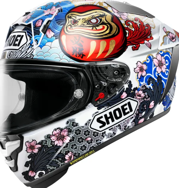 Shoei X-SPR PRO Marquez Motegi 5 TC-6> Integraalhelmen|Bluetooth Helmen