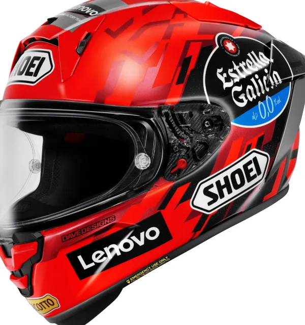 Shoei X-SPR PRO Marquez 9 TC-1> Integraalhelmen|Bluetooth Helmen