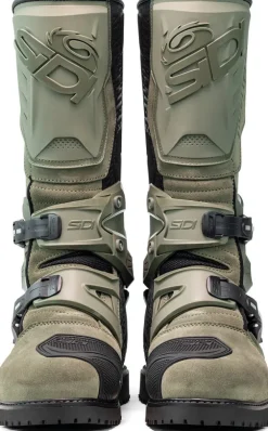 SIDI Adventure 2 GoreTex Boots Matt Green 199>Heren Heren Motorlaarzen|Adventure Motorlaarzen