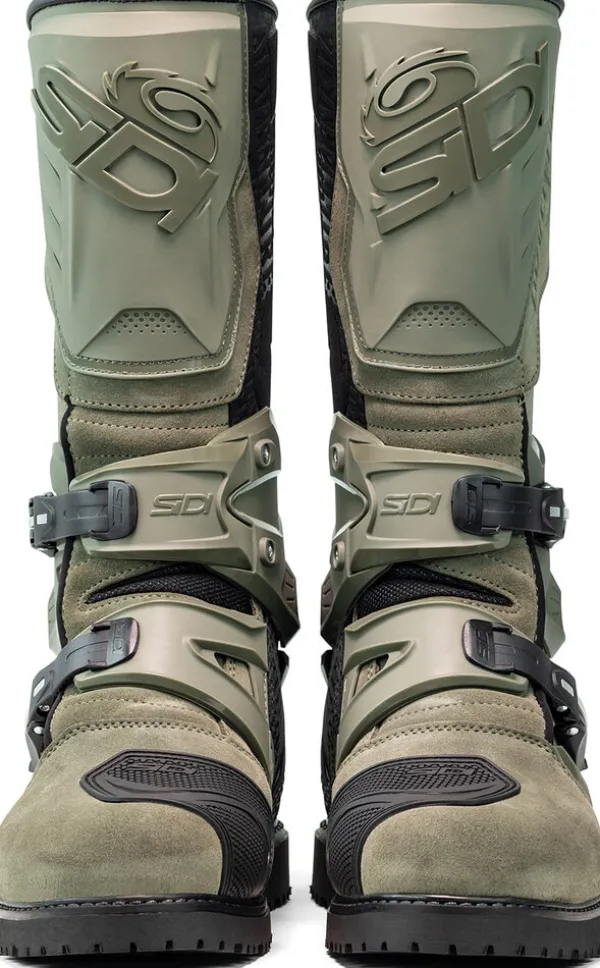 SIDI Adventure 2 GoreTex Boots Matt Green 199>Heren Heren Motorlaarzen|Adventure Motorlaarzen
