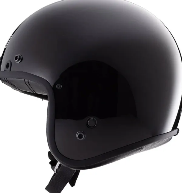 Simpson Chopper Solid Black 06> Jethelmen
