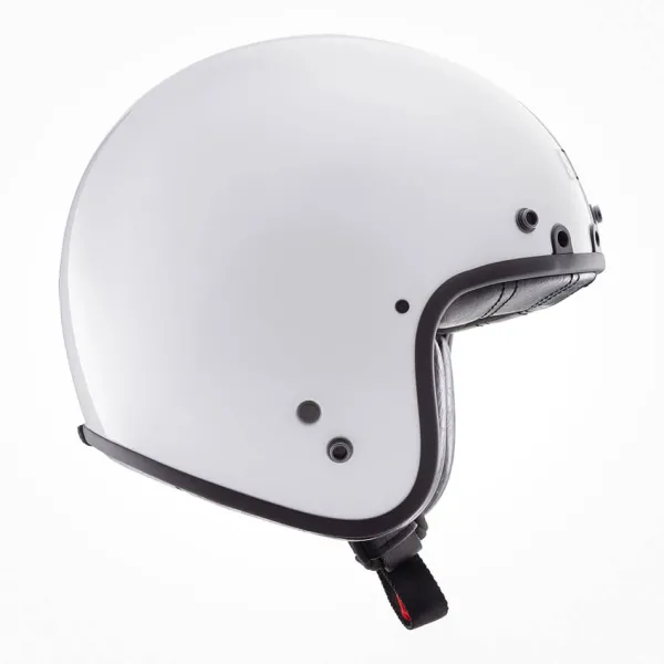 Simpson Chopper Solid White 06> Jethelmen