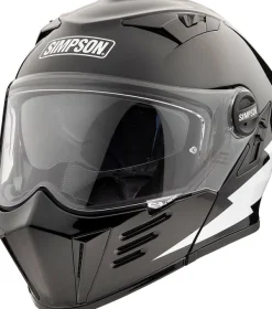 Simpson Darksome Hellfire 06> Systeemhelmen|Helmen Met Zonnevizier