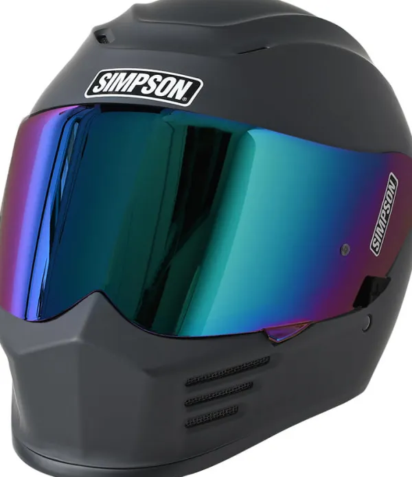 Simpson Speed Matt Black 06> Integraalhelmen