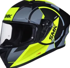 SMK Stellar Faro Grey/Yellow> Integraalhelmen