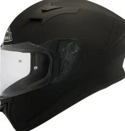 SMK Stellar Solid Flat Black> Integraalhelmen