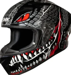 SMK Stellar Taotei Black/Red> Integraalhelmen