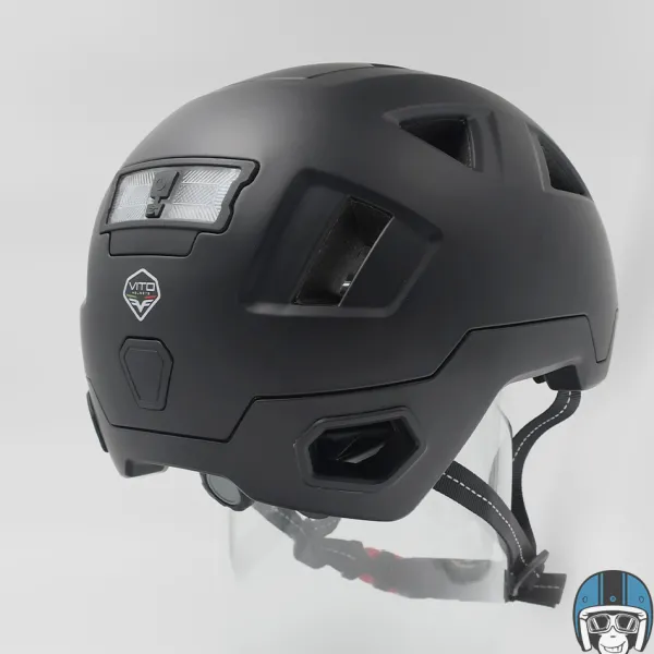 VITO E-City Matt Black> Fietshelmen