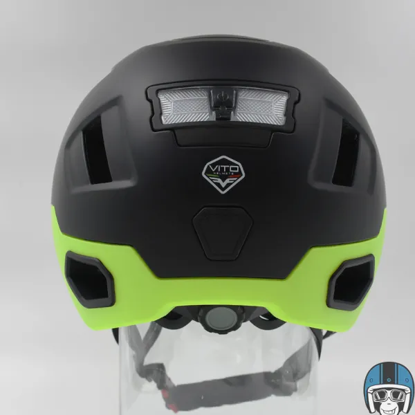 VITO E-City Matt Black/Fluo> Fietshelmen