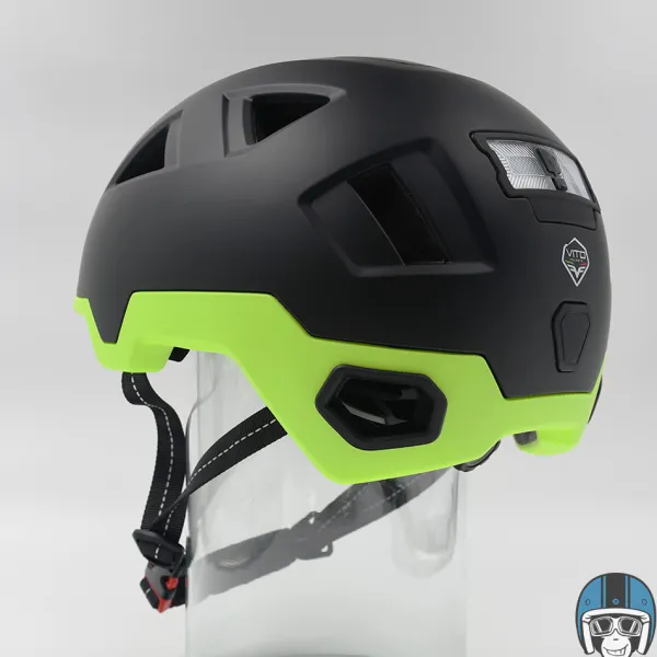 VITO E-City Matt Black/Fluo> Fietshelmen