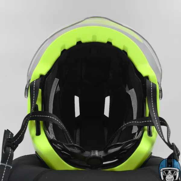 VITO E-Light + Vizier Matt Black/Fluo> Fietshelmen