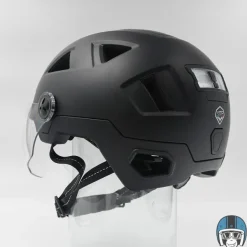 VITO E-Light + Vizier Matt Black> Fietshelmen