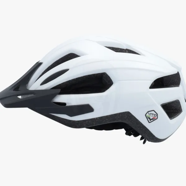 VITO E-Village Peak (e-bike) Glans Wit> Fietshelmen