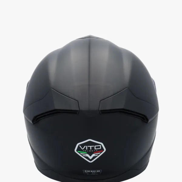 VITO Grote Maat Integraalhelm Met Zonnevizier Mat Zwart> Integraalhelmen