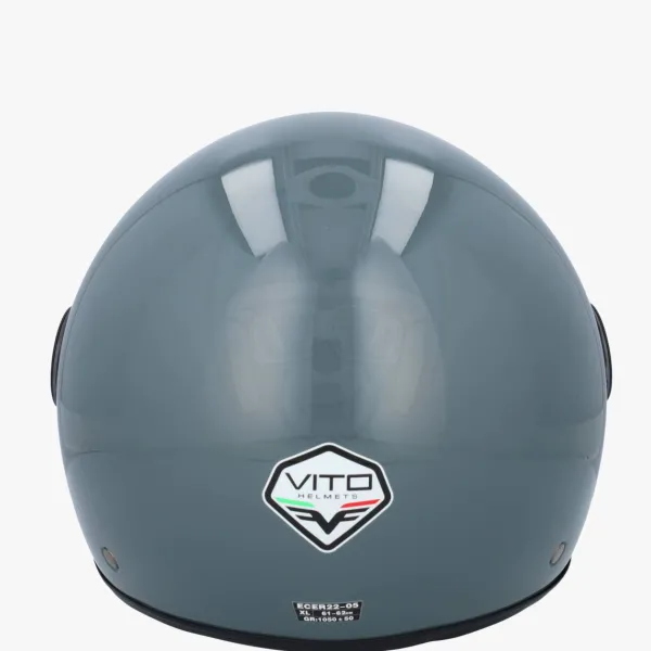 VITO Jet Loreto Nardo Grey>DAMES Vespa Helmen|Jethelmen