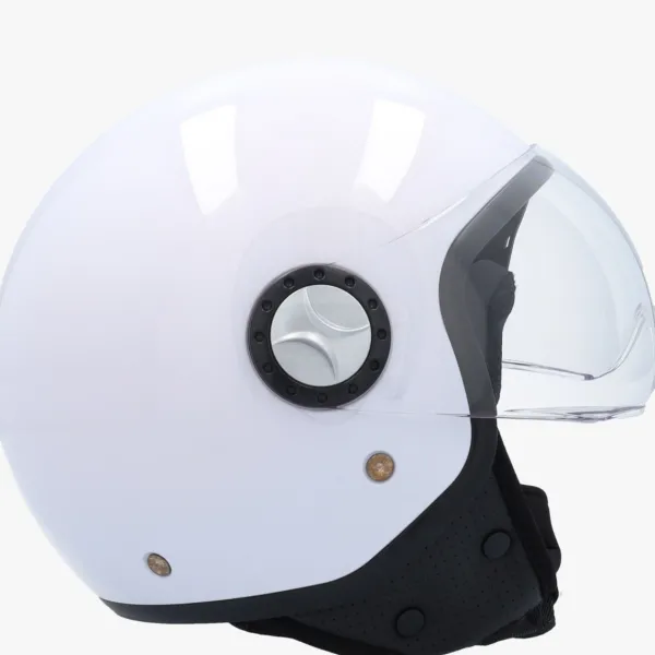 VITO Jet Loreto scooterhelm glans wit>DAMES Vespa Helmen|Fashion Helmen