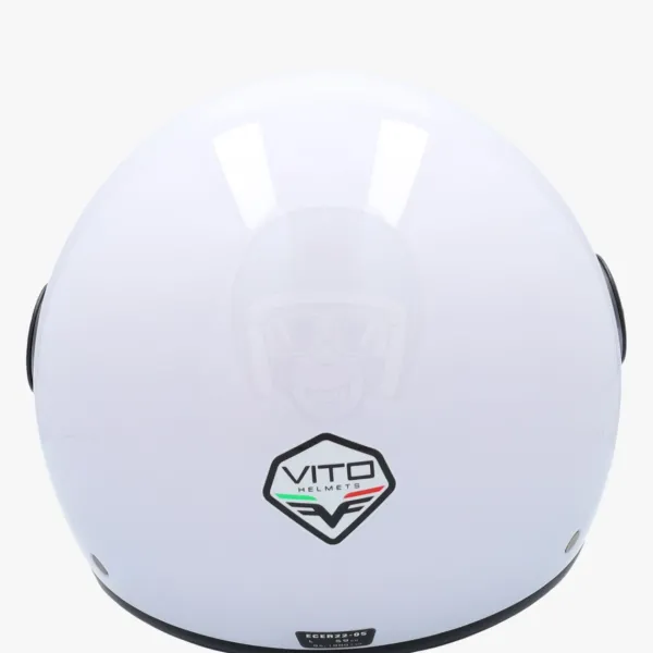 VITO Jet Loreto scooterhelm glans wit>DAMES Vespa Helmen|Fashion Helmen