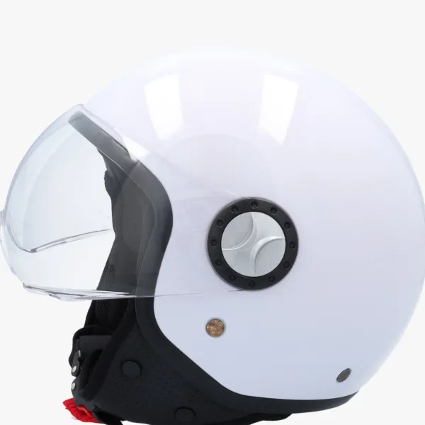 VITO Jet Loreto scooterhelm glans wit>DAMES Vespa Helmen|Fashion Helmen