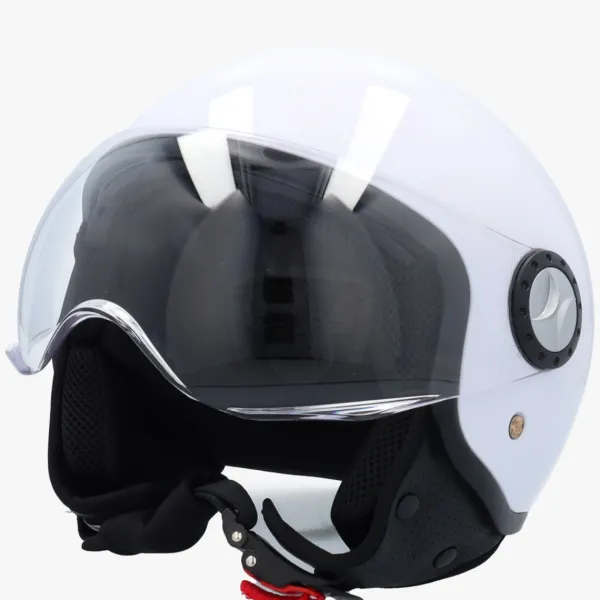 VITO Jet Loreto scooterhelm glans wit>DAMES Vespa Helmen|Fashion Helmen