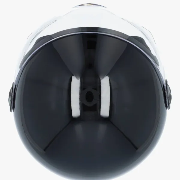 VITO Jet Loreto scooterhelm glanszwart>DAMES Vespa Helmen|Jethelmen