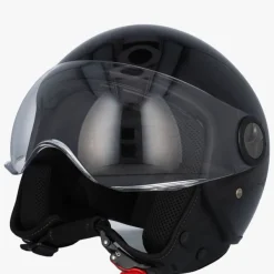 VITO Jet Loreto scooterhelm glanszwart><noscript><img width=